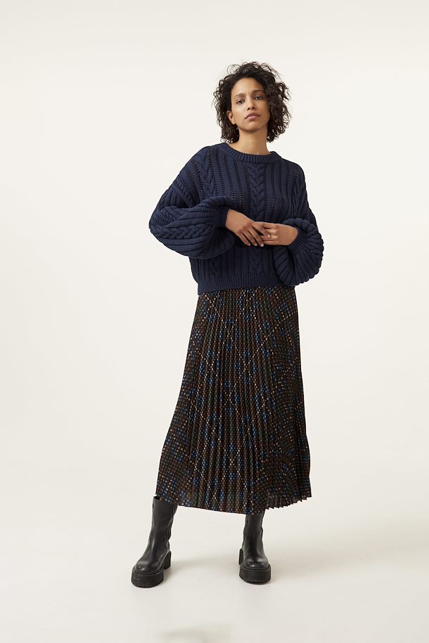 halvkugle ubetalt patron Peacoat EloisGZ Knitted pullover fra Gestuz – Køb Peacoat EloisGZ Knitted  pullover fra str. XS-XL her